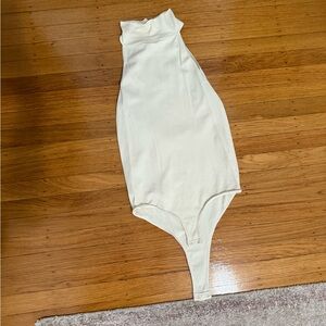 Free People - sleeveless turtleneck bodysuit